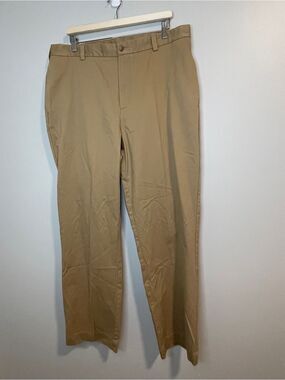 Lyle & Scott Men's Tan Chinos - Straight Leg 38x32